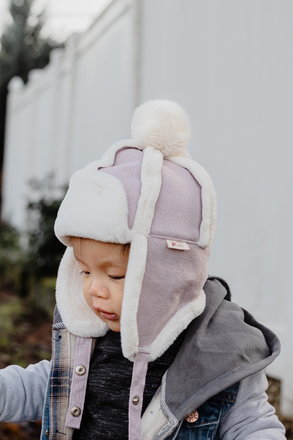 Faux Fur-Lined Kids Winter Hat | Windproof Toddler Trapper Hat
