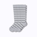 Knee-High Compression Socks - 3 Pack Stripes