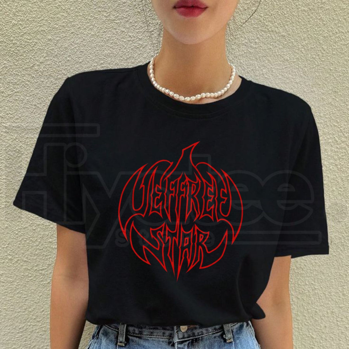 Jeffree Star Pumpkin Logo T-Shirt – Spooky Season Halloween Graphic Tee