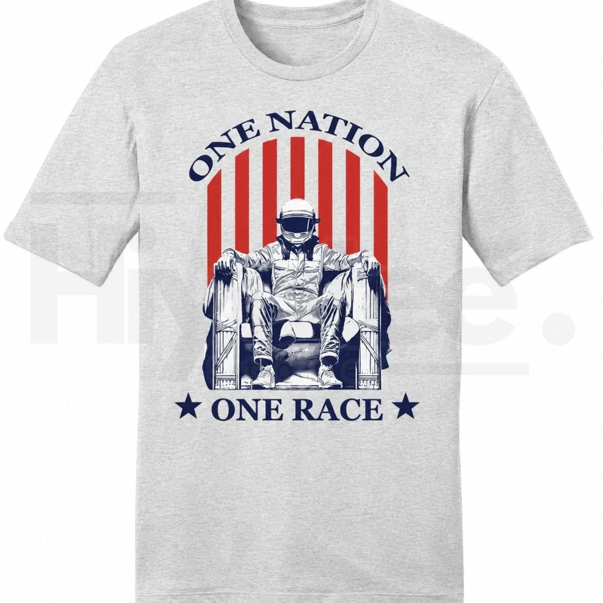 "Freedom 250 Grand Prix" – One Nation One Race Patriotic Graphic Top
