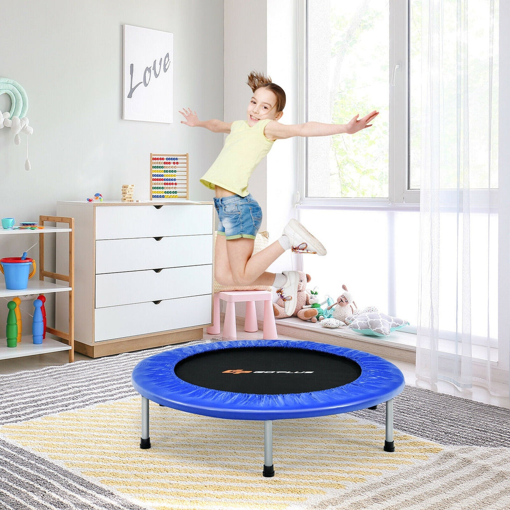 38 Inch Mini Folding Trampoline Portable