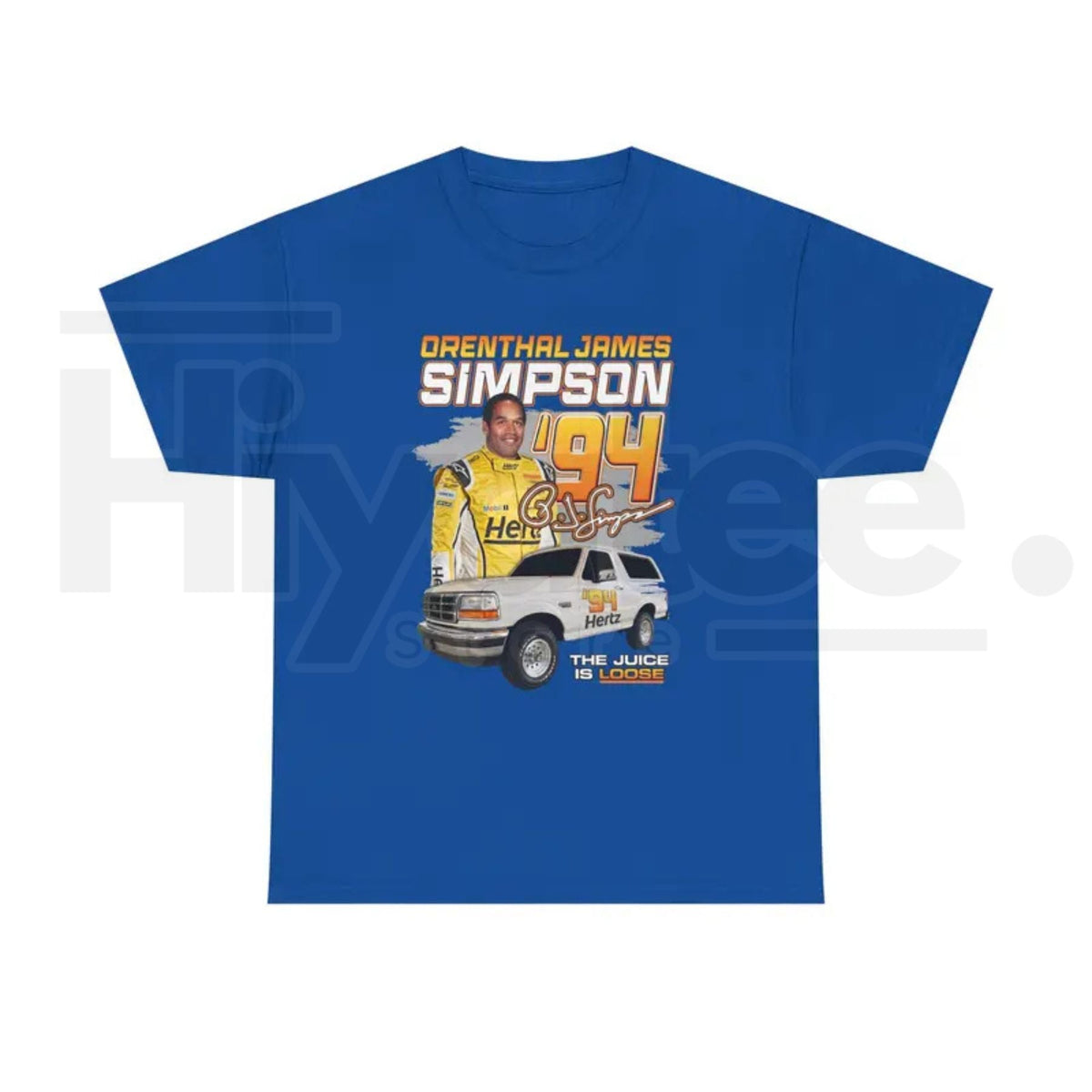 OJ Simpson 94 Shirt – Professional Racer Parody Tee