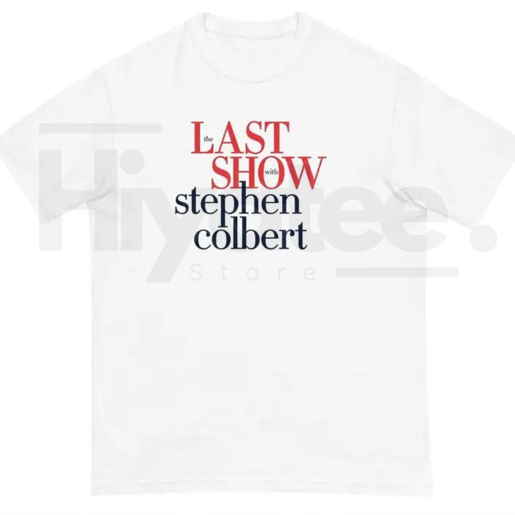 "The Late Show with Stephen Colbert" – Official Fan Logo Premium Top