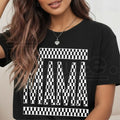 "MAMA Print" – Fashion Round Neck Spring Holiday Graphic Top