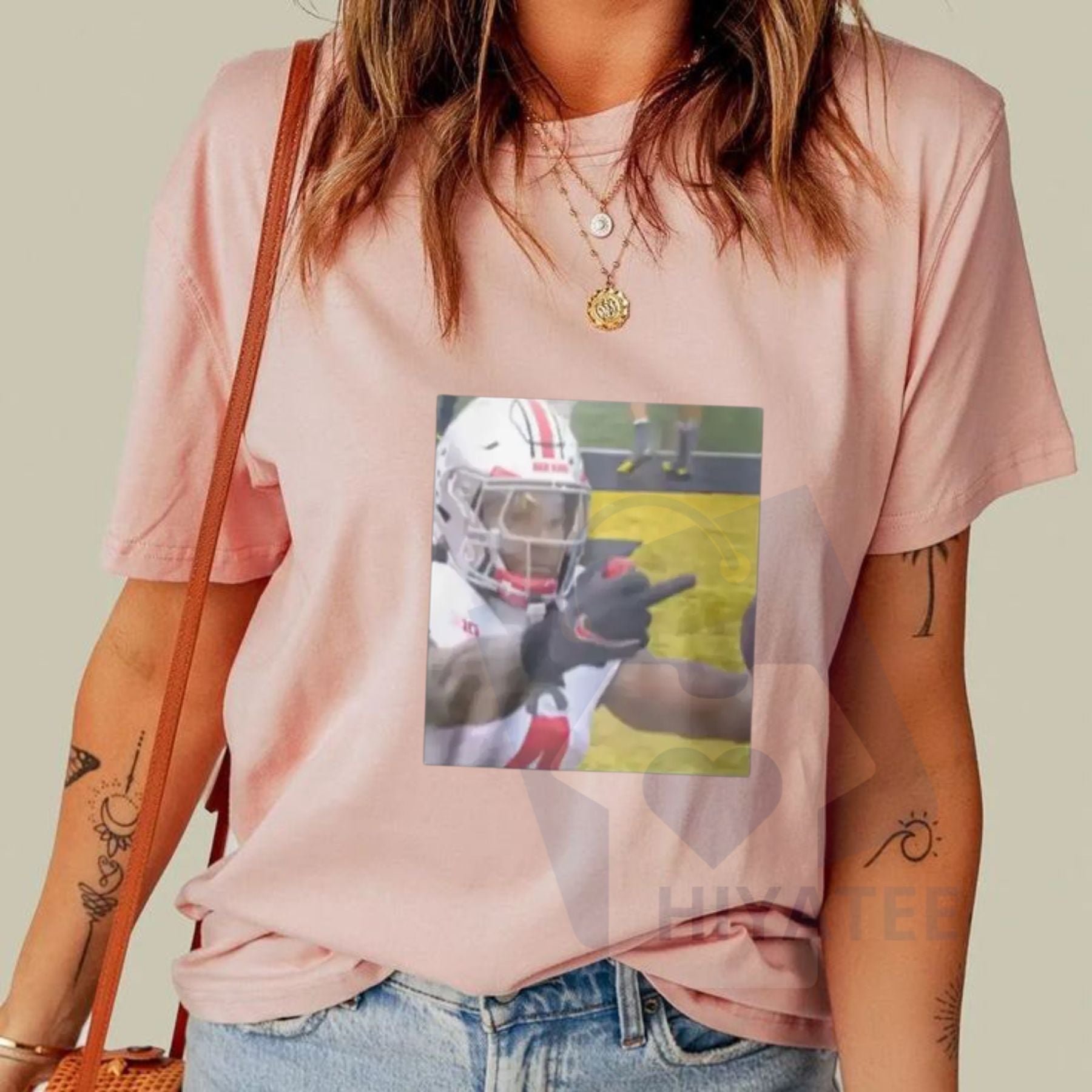 Jeremiah Smith Flips Off Michigan Fan T-Shirt – Football Tee Gift for Unisex