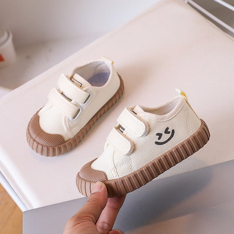 2026 Summer New Korean Style Kids Sandals, Boys Girls Casual Outdoor Sports Beach Sandals, Soft Sole Magic Tape Breathable Children Shoes Size 26-37