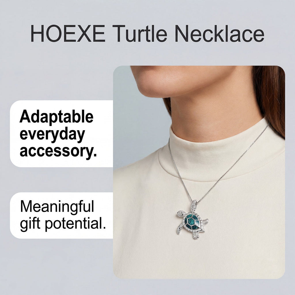 Turtle Necklace, Fashionable And Simple Neck Decoration, Comfortable For Daily Wear, Versatile In Many Styles, Unisex Accessory