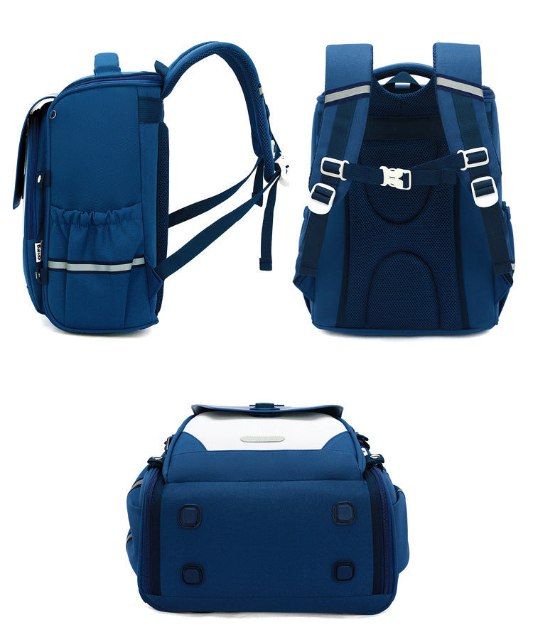 Children's Schoolbag Primary School Spine Protection Burden Reduction