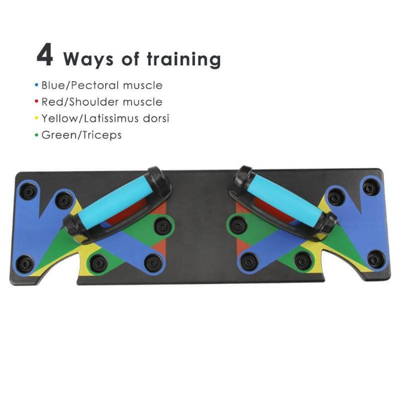Push Up Rack Edge 9 in 1 Body Building Fitness Tools