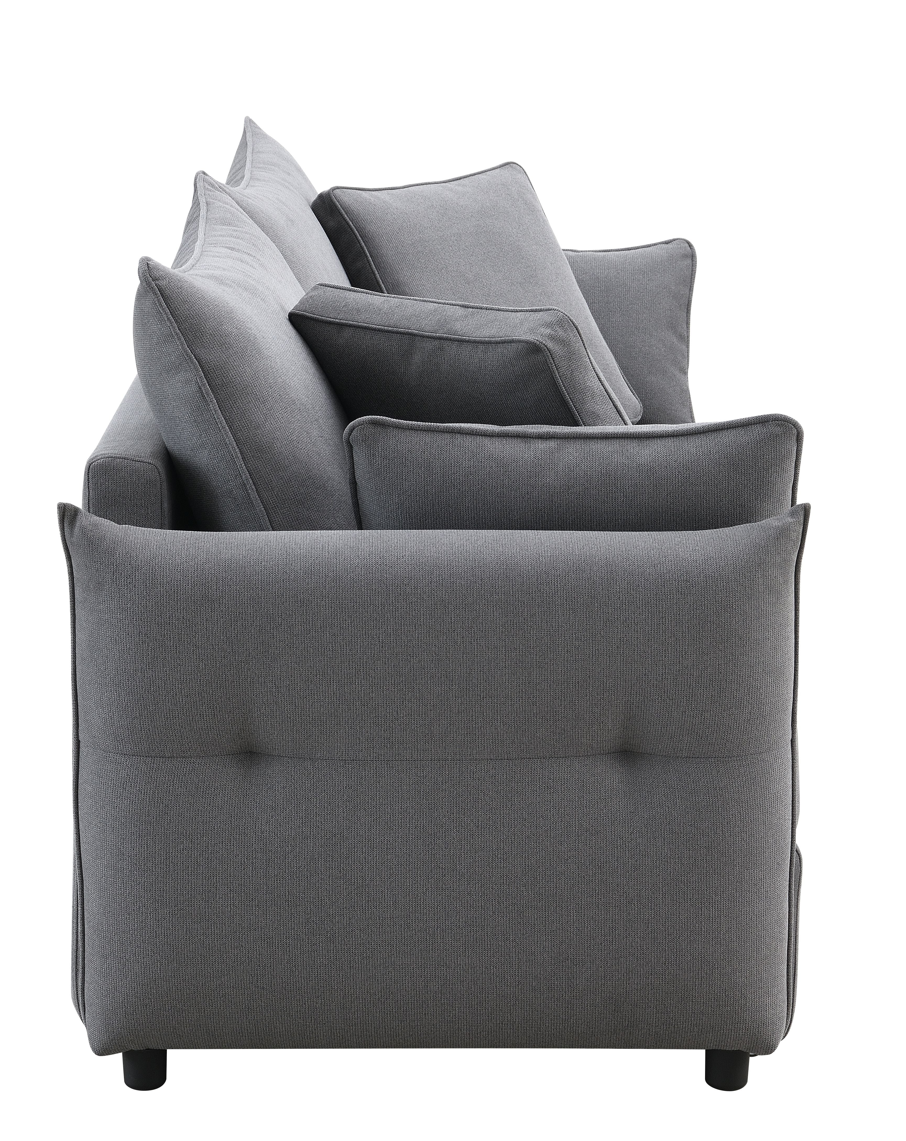 Irina Pull-Out Fabric Sleep With Storage