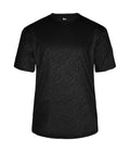 LINE EMBOSSED T-SHIRT - MOISTURE-WICKING PERFORMANCE