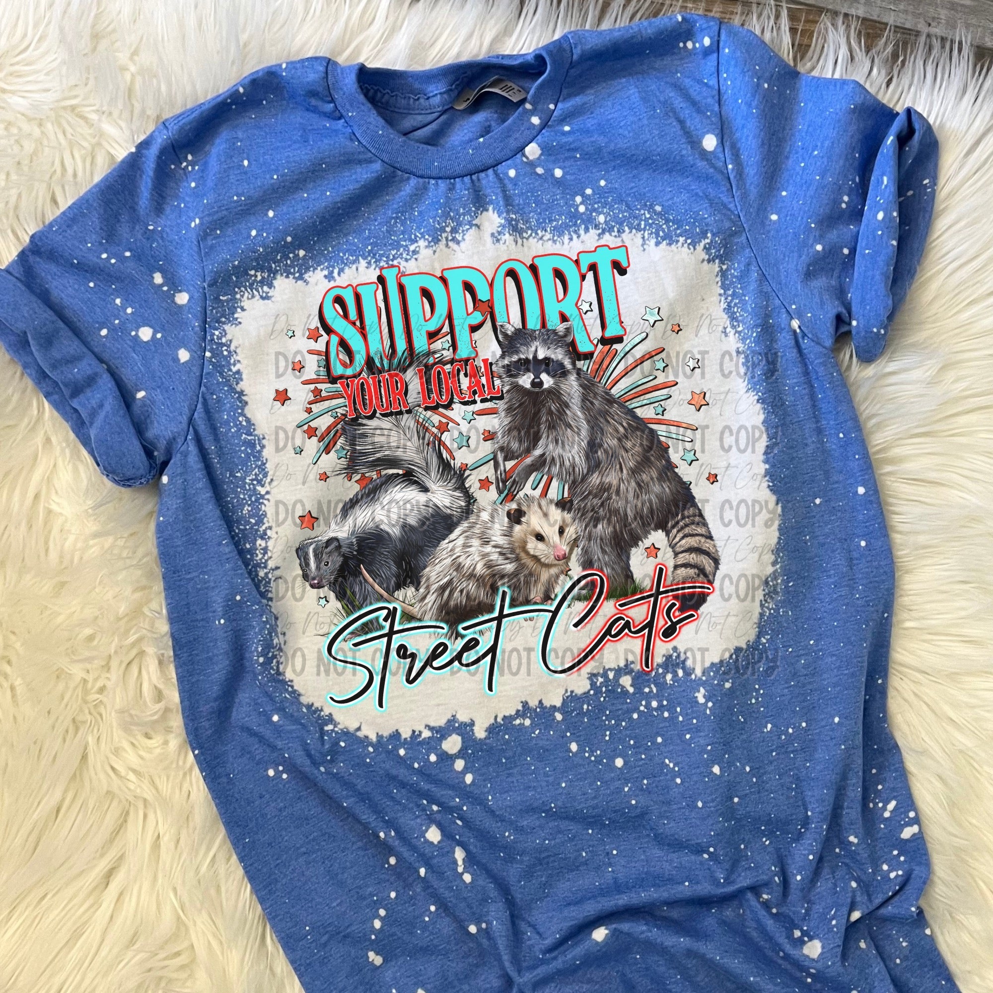 Support Your Local Street Cats - Tee
