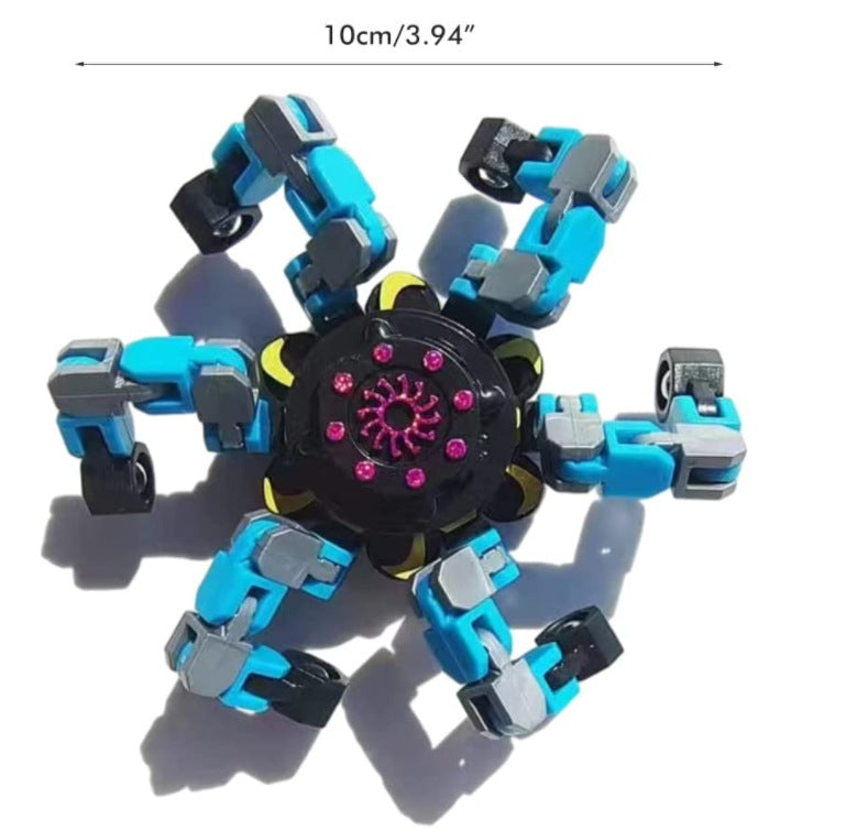 Deformed Fidget Spinner Chain Toys For Children Antistress Hand Spinner Vent Toys Stress Relief Sensory Gyro Gift
