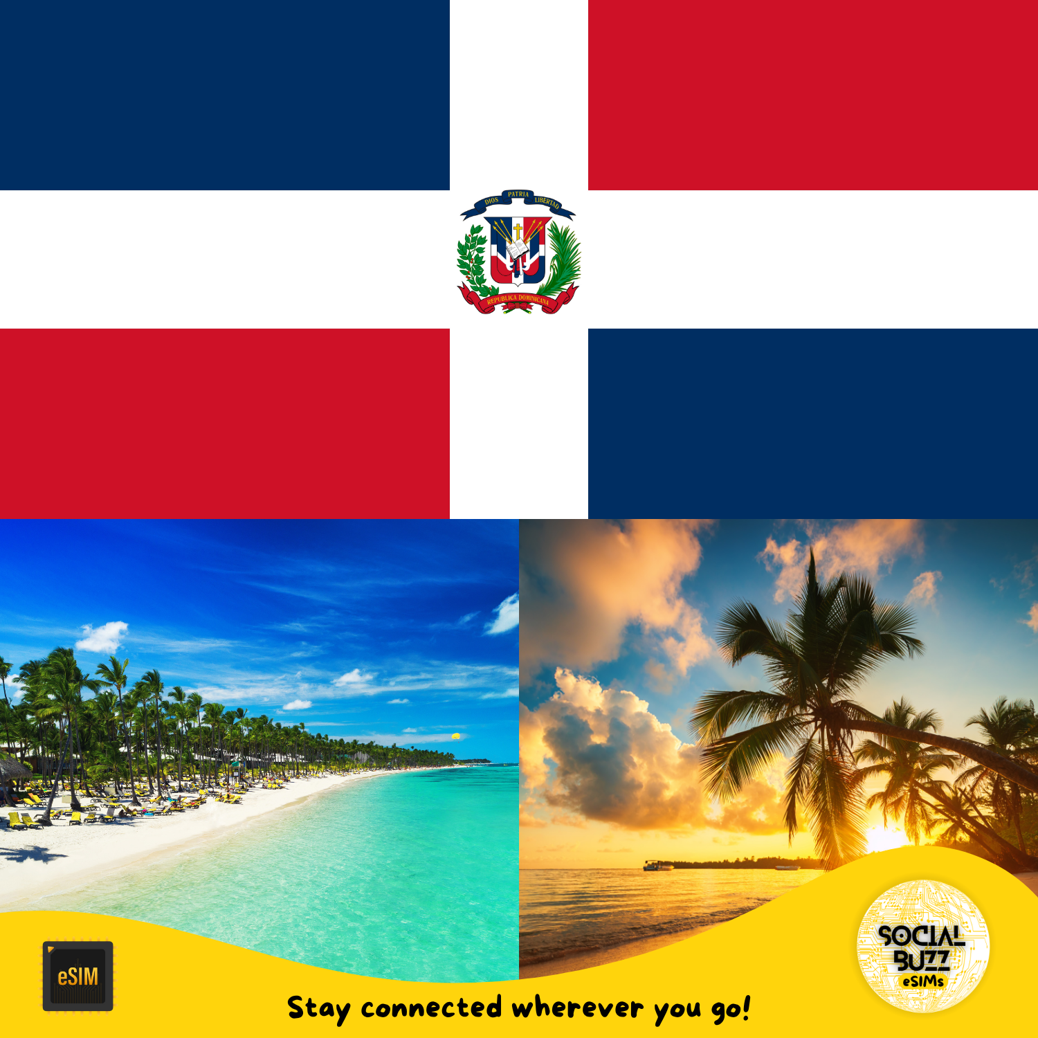 Dominican Republic eSIM Internet Data Plan