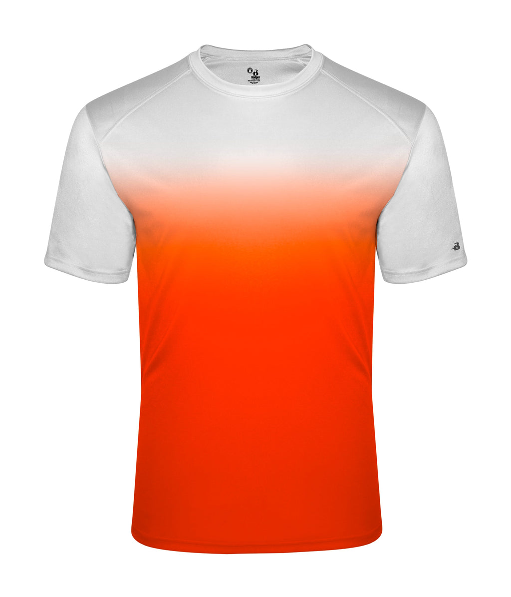 OMBRE T-SHIRT - MOISTURE-WICKING PERFORMANCE POLYESTER