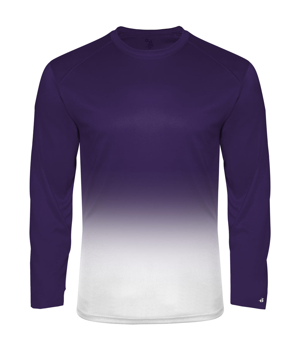 OMBRE LONG-SLEEVE T-SHIRT - MOISTURE-WICKING