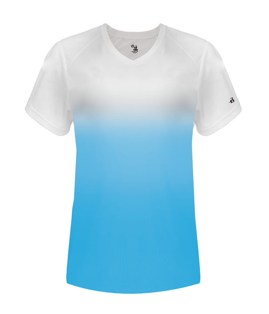 WOMEN'S OMBRE T-SHIRT - MOISTURE-WICKING PERFORMANCE