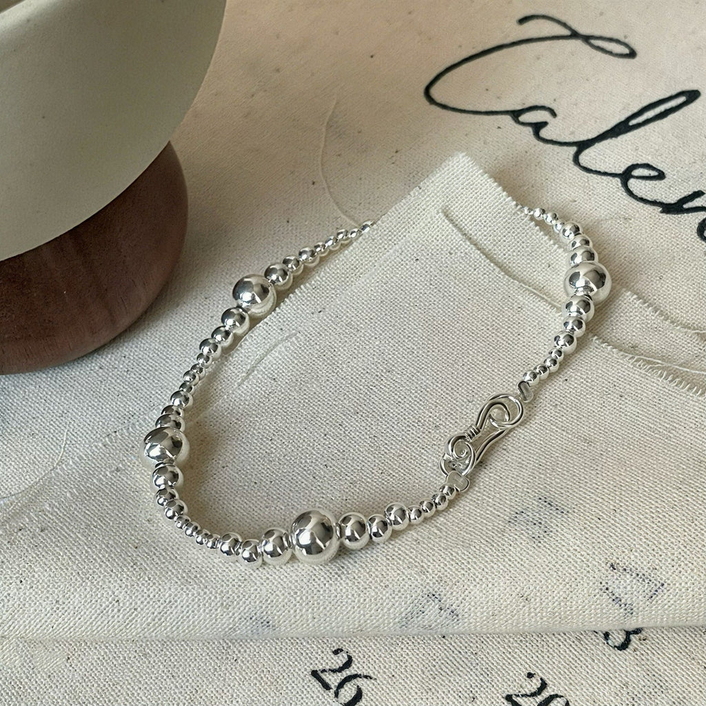 Simple Plain-ring Bracelet Versatile Chain Link