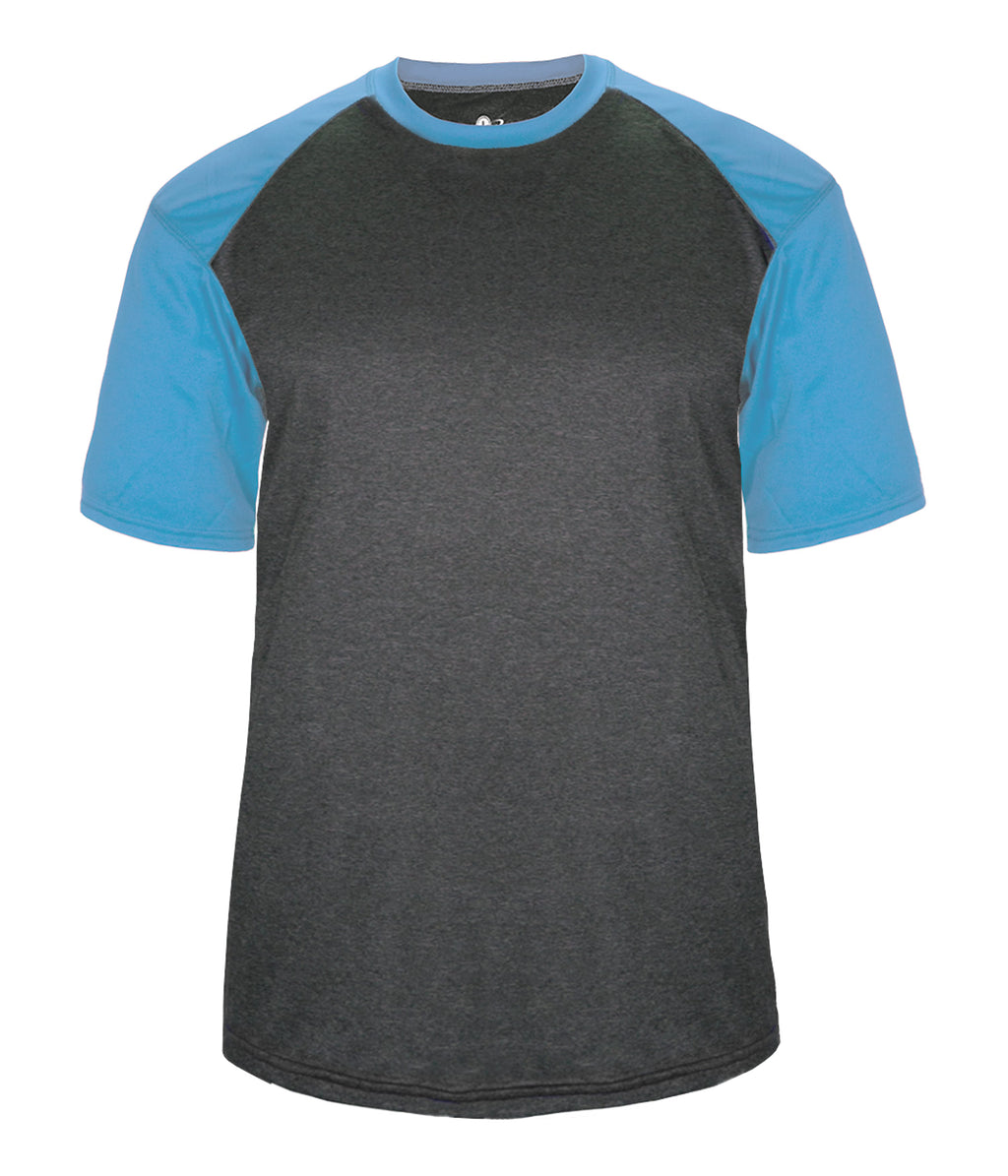 SPORT HEATHER T-SHIRT - MOISTURE-WICKING