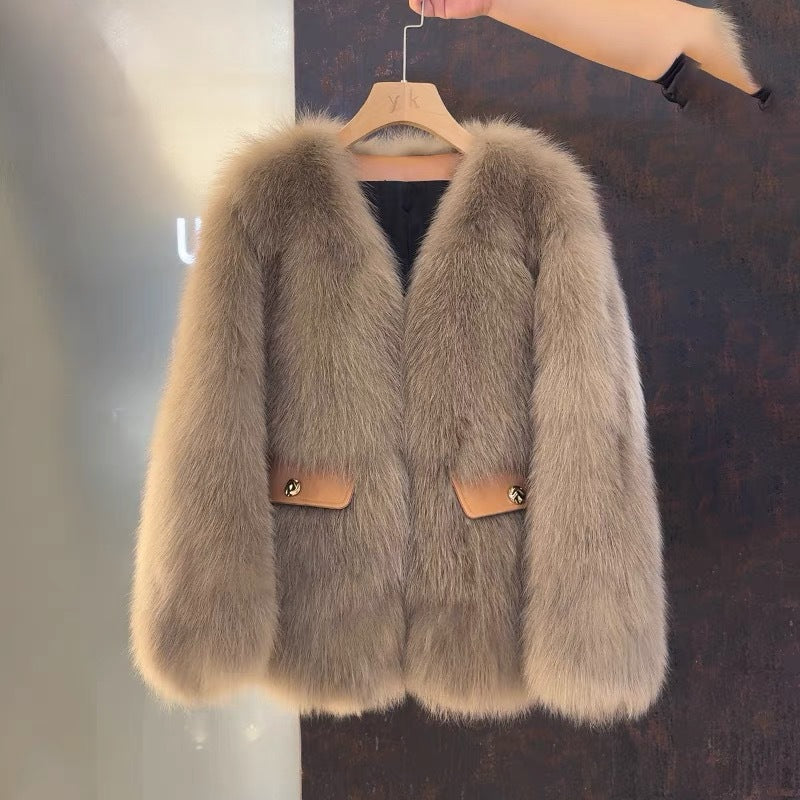 Maillard Winter Fur Coat For Women