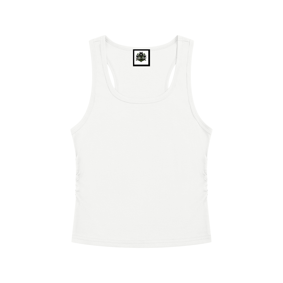 Loki & Ivy Women’s Ruched Tank Top