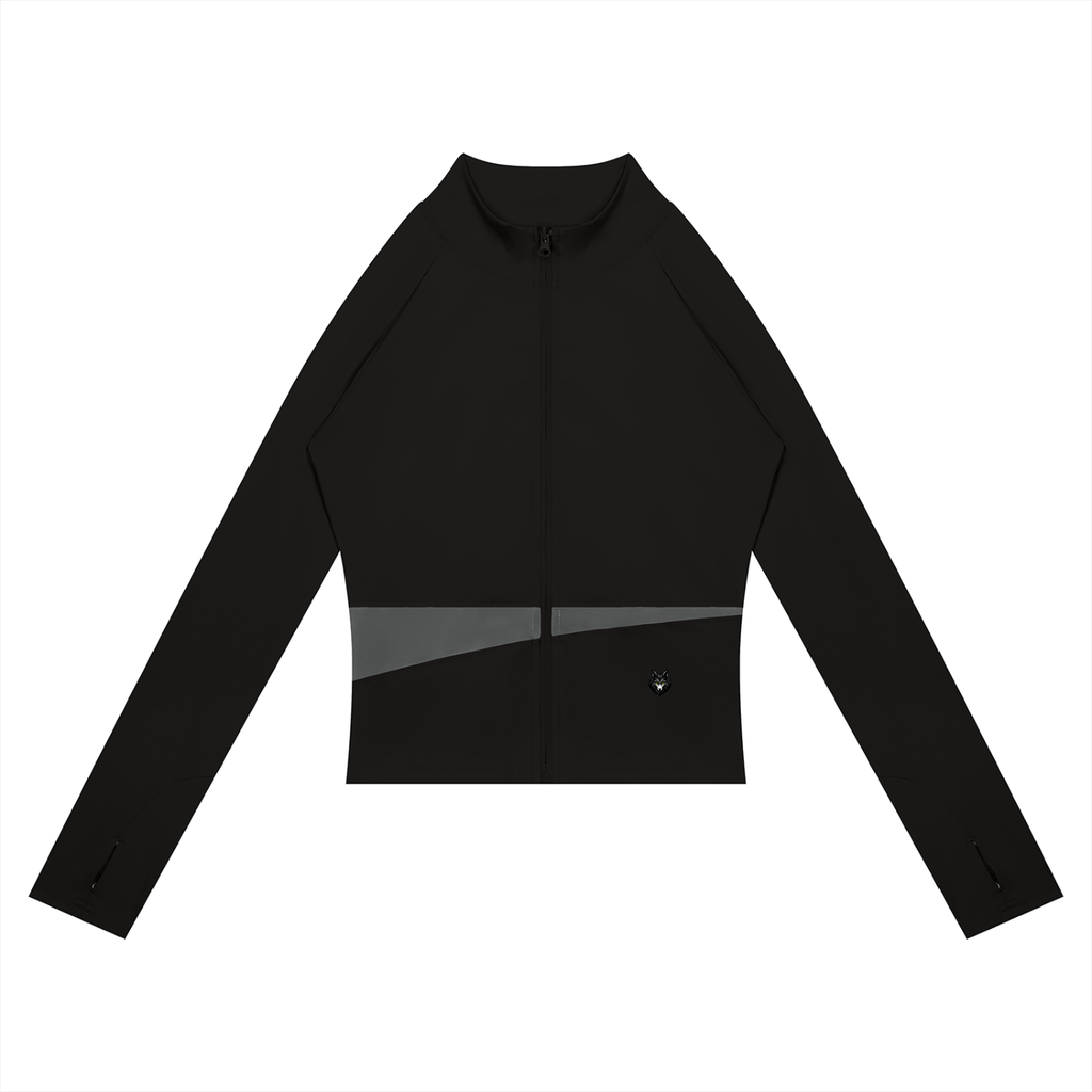 Loki & Ivy Women's Paneled Yoga Jacket