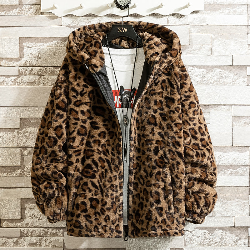 Men's Winter Clothing Plush Casual Jacket