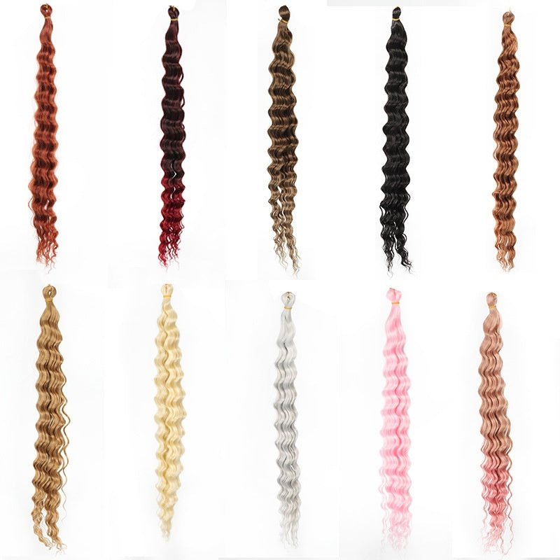 Wig Female Curly Hair Twist Braid Dreadlocks Ponytail Wig
