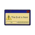 Anti-exposure Accessory Motivational English Quote Brooch