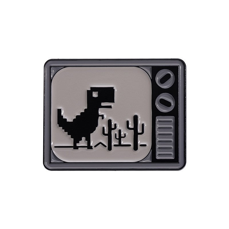 Cartoon Alloy Metal Badge Accessory Brooch
