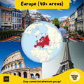 Europe (40+ areas) eSIM Internet Data Plan