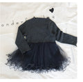 1 girls dress, children's long sleeve skirt, spring and autumn wear new children's clothing, baby princess skirt