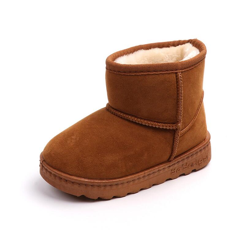Children's warm snow boots