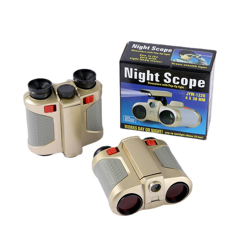 Childrens Toy Night-Vision Telescope With Light