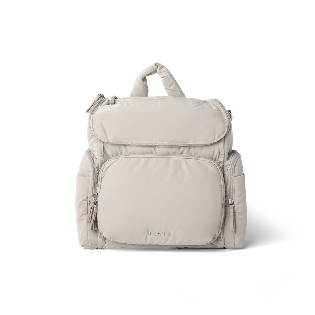 Staya Large Baby Diaper Bag Backpack for Boys and Girls (Dove Gray)