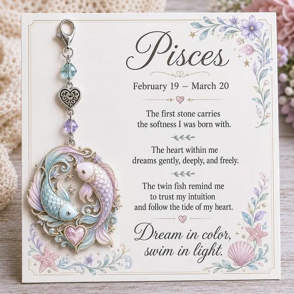 Trendy Cute And Practical Twelve-zodiac-keychain
