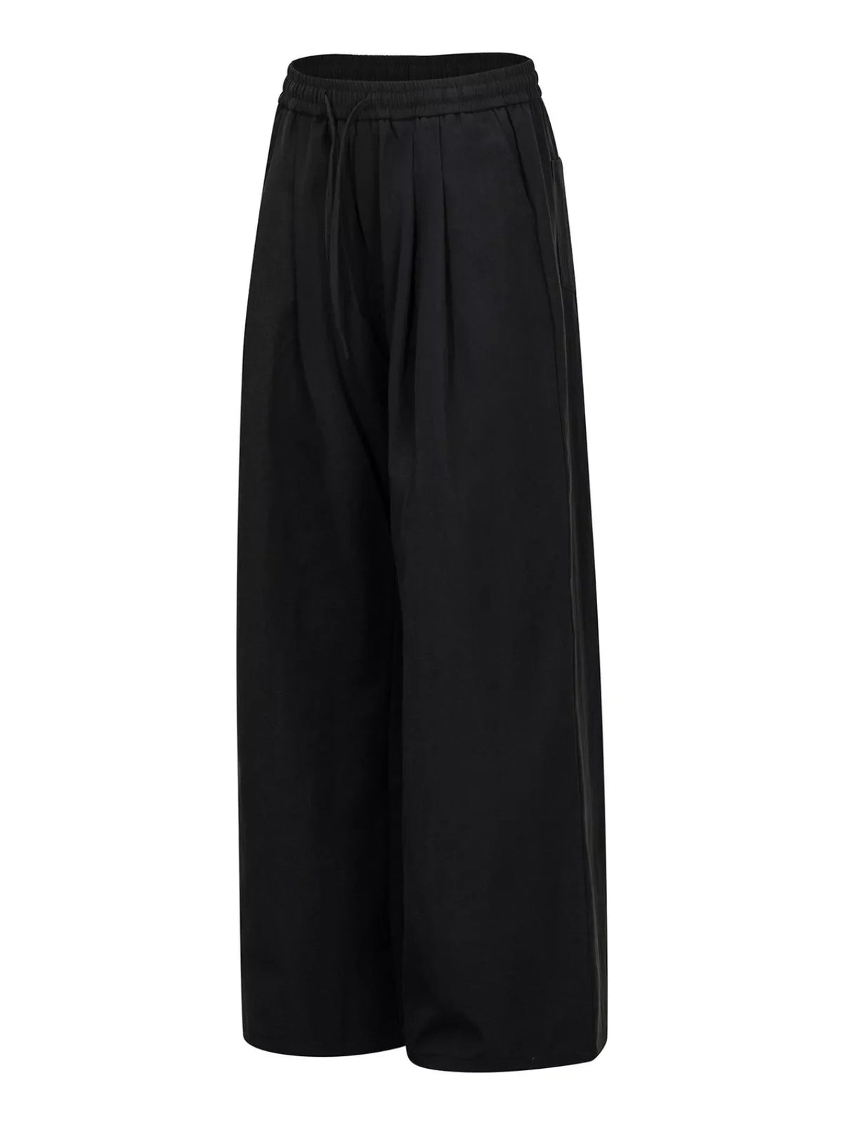 Men's Wide-Leg Drawstring Pants