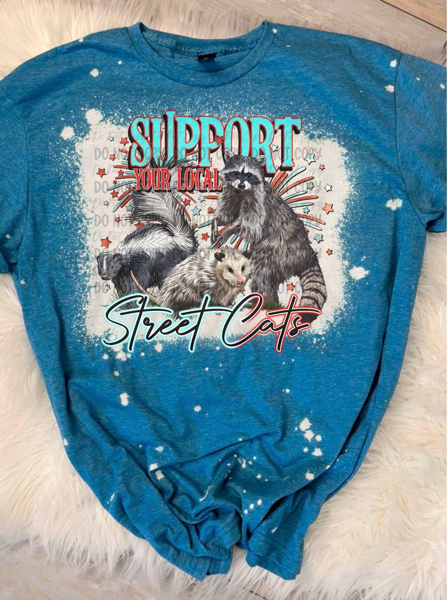 Support Your Local Street Cats - Tee