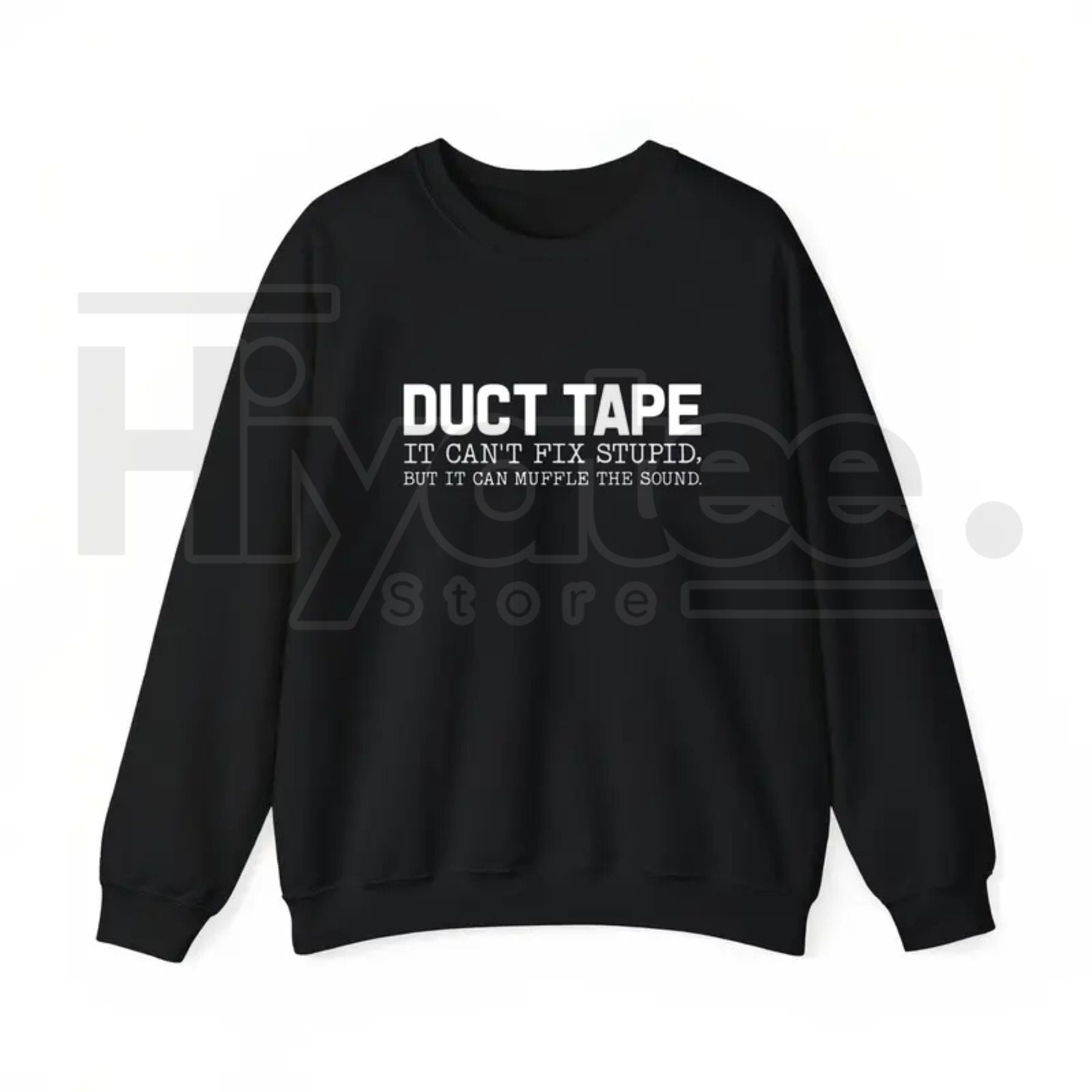 "Duct Tape Fixes Everything" – Funny Sarcastic Men’s Graphic Top