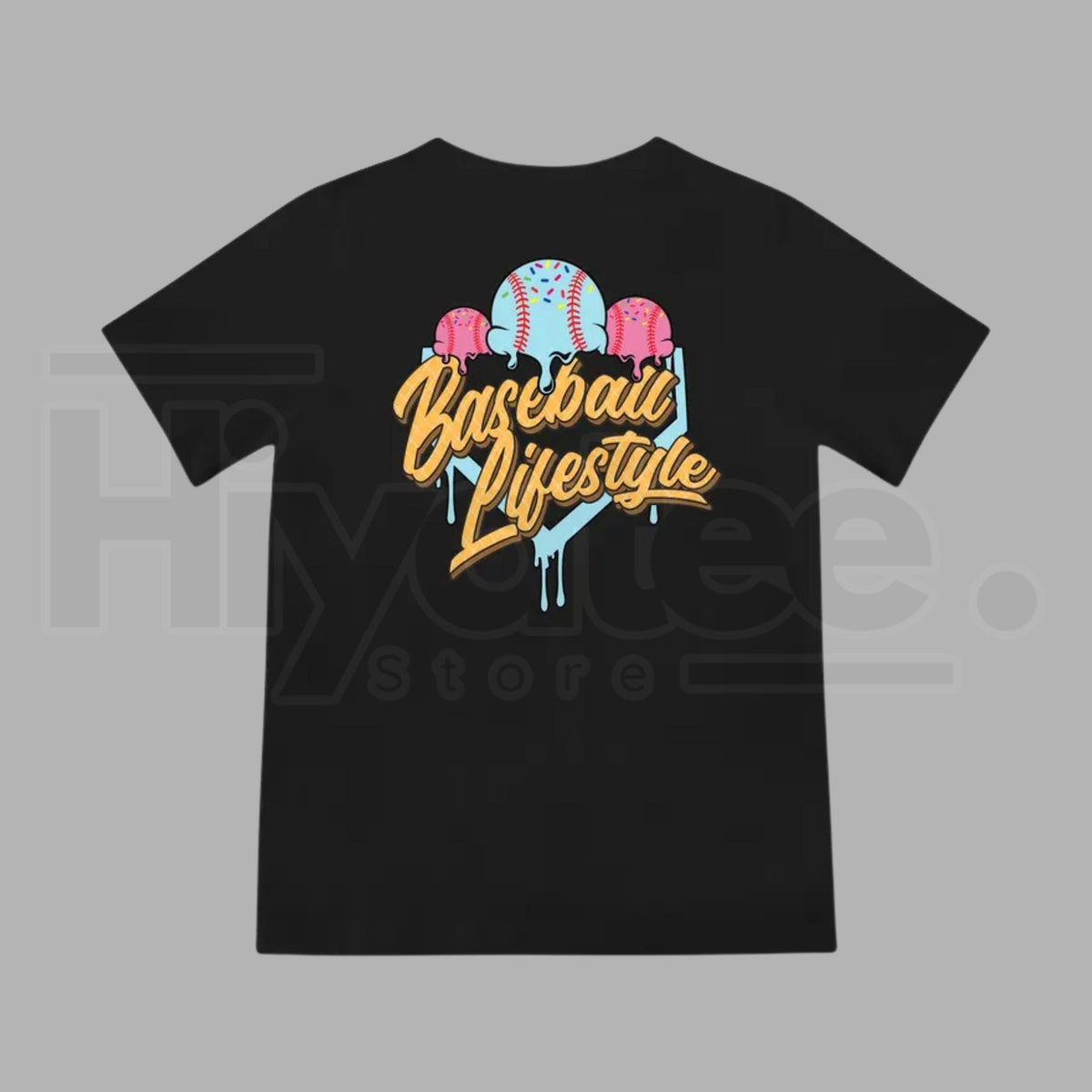 "Cotton Candy Dream" – Sweet Ice Cream Graphic Lightweight Youth Tee