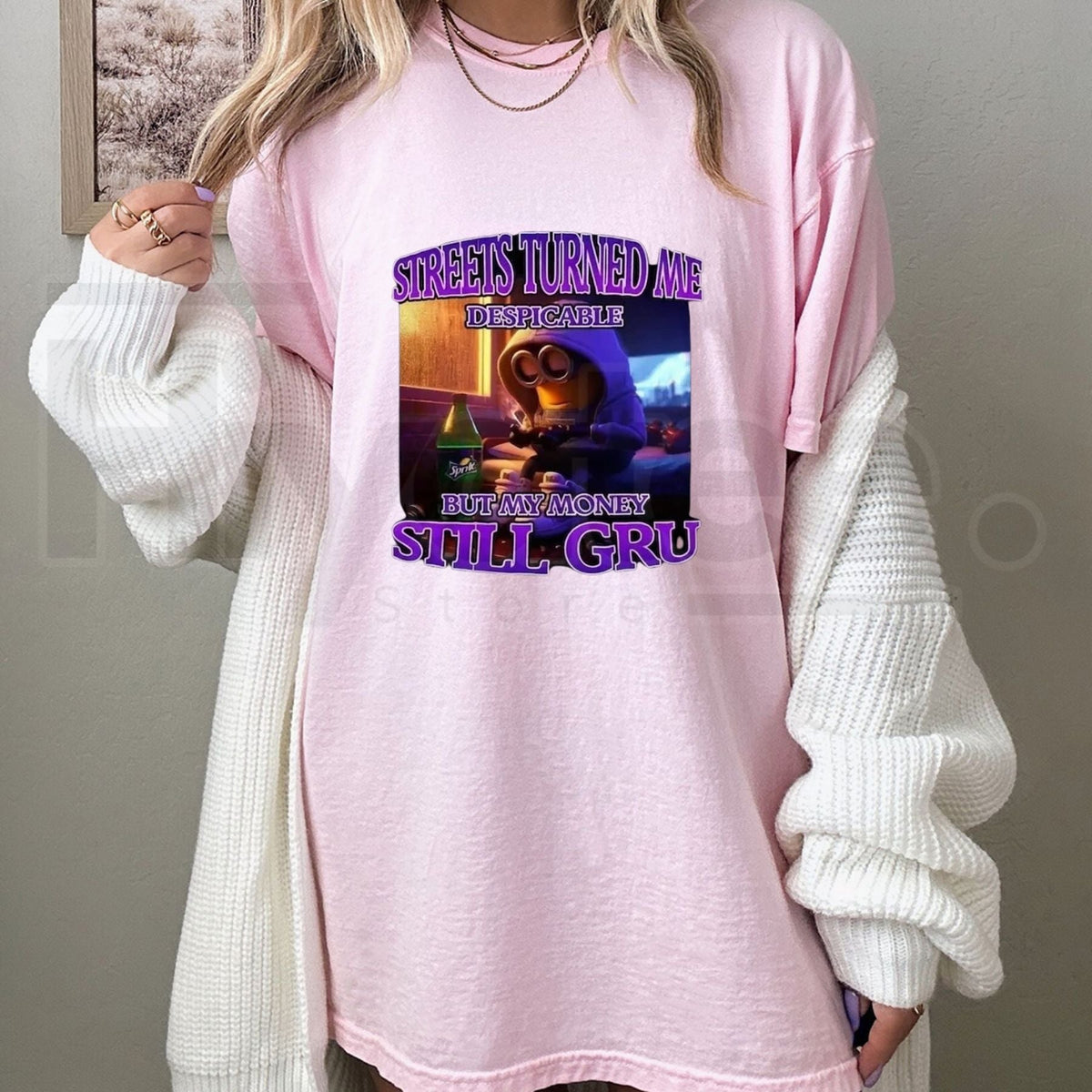 "Streets Made Me Despicable" – Funny Minion Humor Graphic Top