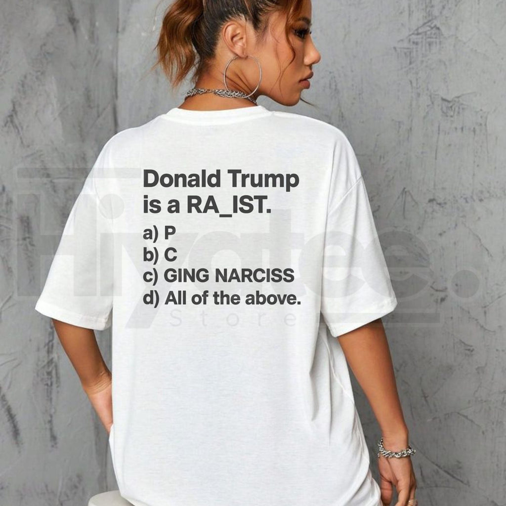 Humorous Multiple-Choice Graphic T-Shirt – Unisex Casual Short-Sleeve Satirical Top