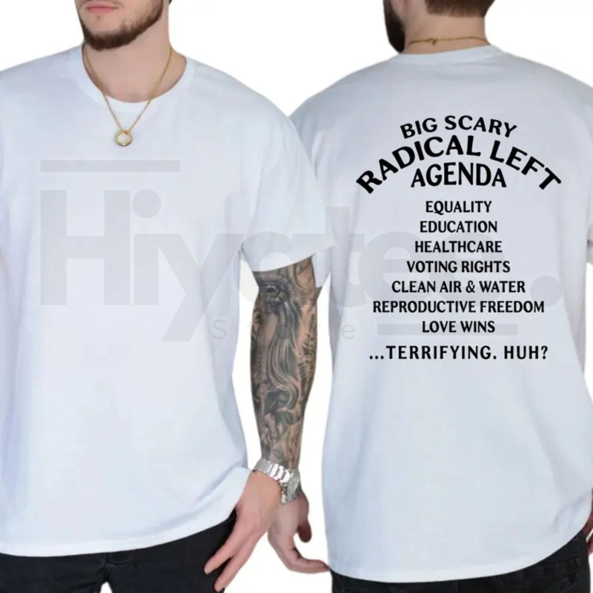"Big Scary Radical Left Agenda" – Funny Satirical Democracy Top