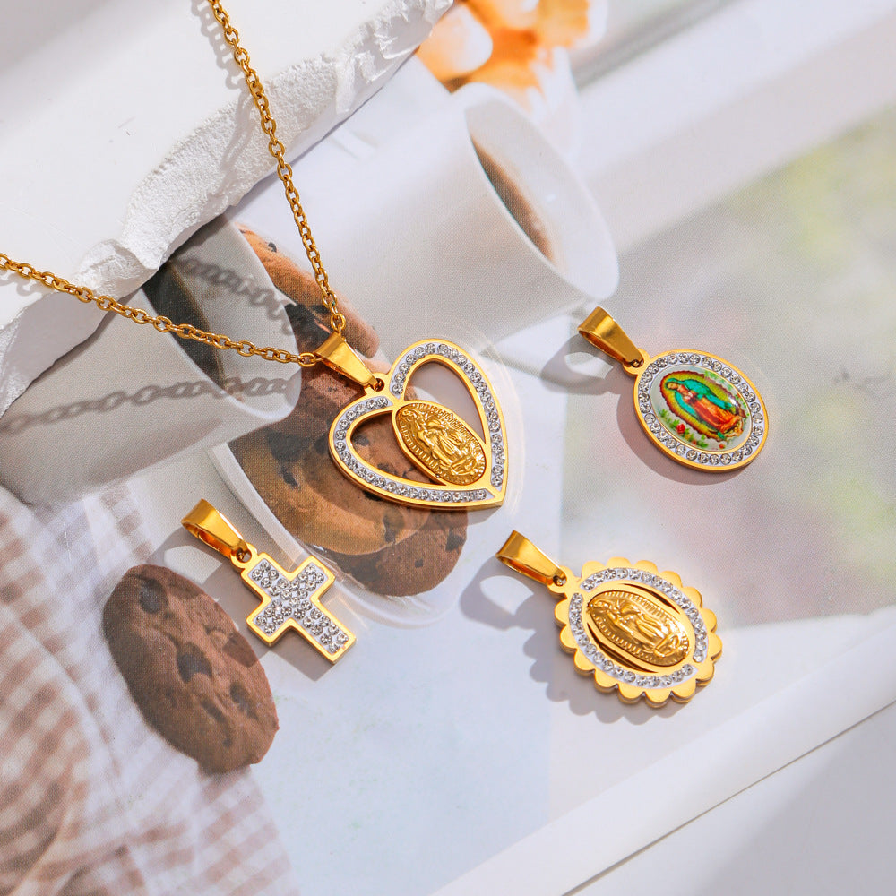 Character-shaped Mini Pendant DIY Charm Accessory