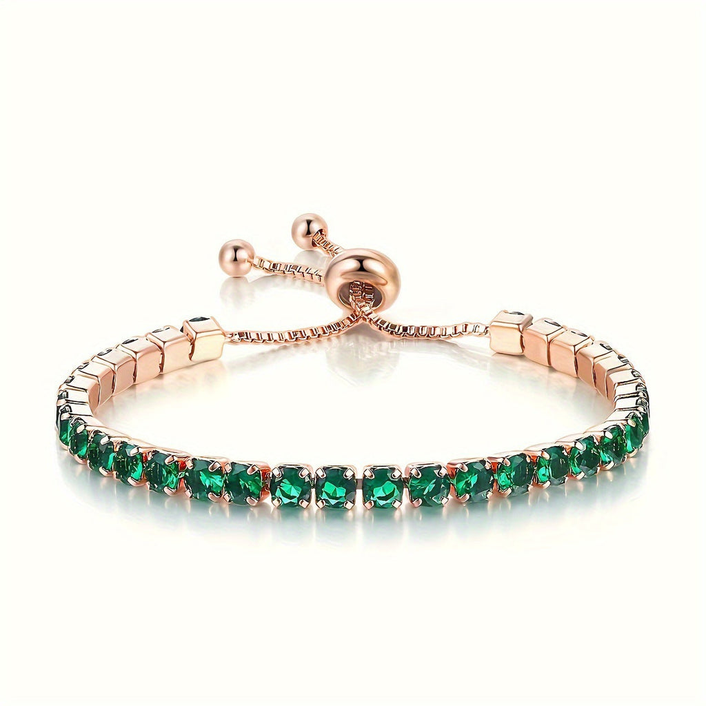 Zircon Full Diamond Light Luxury Chic Bracelet
