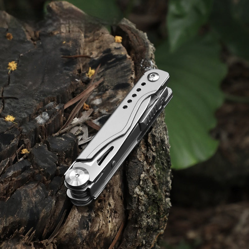 Pocket Knife Stainless Steel Knife Scissors Portable Multipurpose Tools