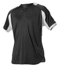 YOUTH ONE BUTTON BASEBALL JERSEY - MOISTURE-WICKING