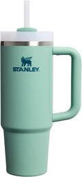 STANLEY Quencher H2.0 Tumbler with Handle and Straw 30 oz | Flowstate 3-Position Lid | Cup Holder Compatible for Travel | Insulated Stainless Steel Cup | BPA-Free | Nectarine