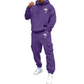 Men's 2 Piece Outfits Hoodie Sweatshirt Tracksuit & Joggers Sweatpants Sweatsuit Set