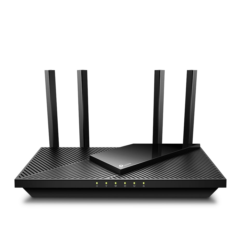 TP-Link AX1800 WiFi 6 Router (Archer AX21 V5) – Dual Band Wireless Internet, Gigabit, Easy Mesh, Works with Alexa - A Certified for Humans Device, Free Expert Support